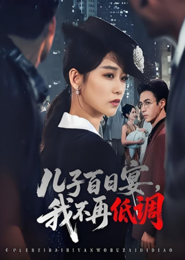 儿子百日宴我不再低调