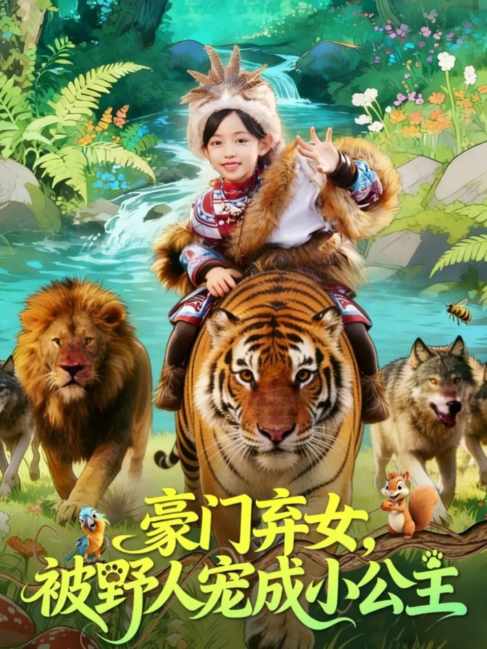 豪门弃女，被野人宠成小公主