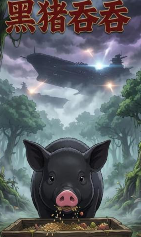 黑猪吞吞