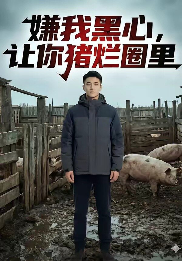 嫌我黑心，让你猪烂圈里