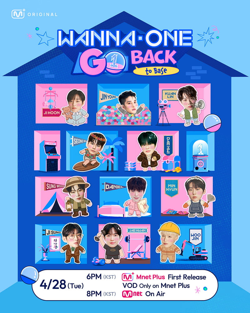 WANNA ONE GO : Back to Base